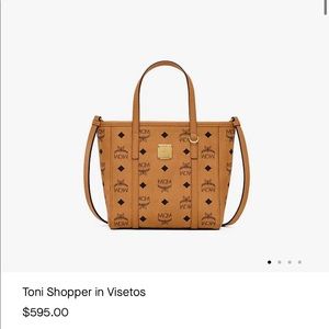 Authentic MCM bag, gently used and well maintained